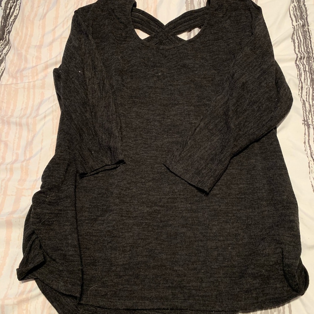 Grey 3/4 sleeve